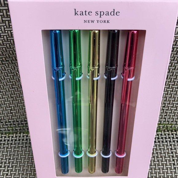 ⚜️Kate Spade New York Metallic Pen Set! - Picture 3 of 4